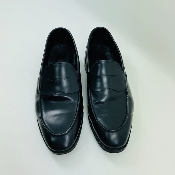 Classic 90’s Allen Edmonds “ Mercer Street “  Black Loafers Men’s 9.5 Wide Speed main image 11